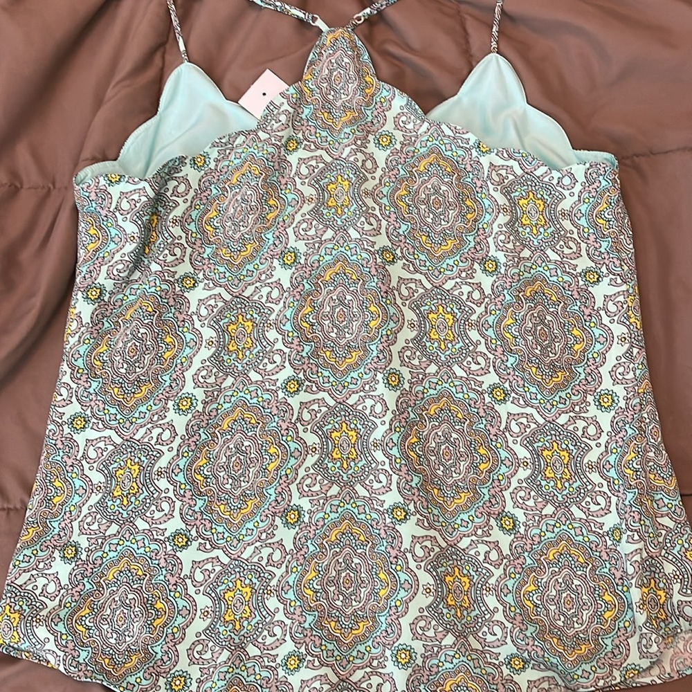 NWT J Crew spaghetti strap tank 6 - Picture 4 of 5